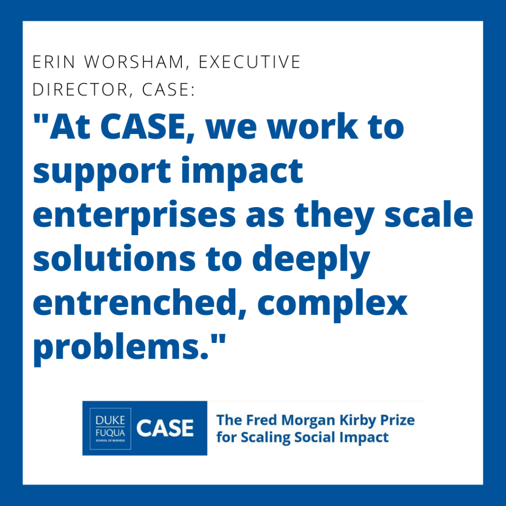 F. M. Kirby Prize for Scaling Impact – CASE at Duke