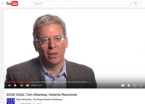 Video: Tom Albanese, Vedanta Resources