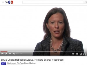 Video: Rebecca Kujawa, Vice President of Business Management for NextEra Energy Resources