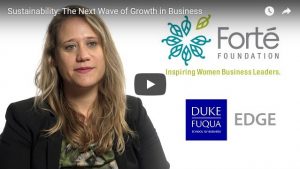 Video: Sustainability: The Next Wave of Growth